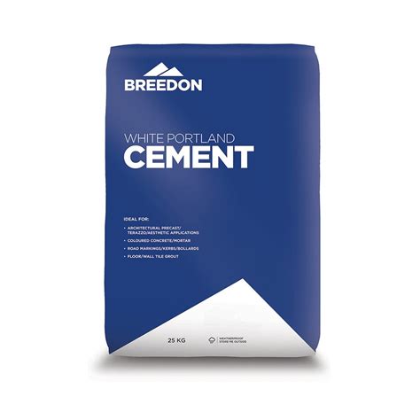 Breedon White Portland Cement 25kg - Builders Marketplace