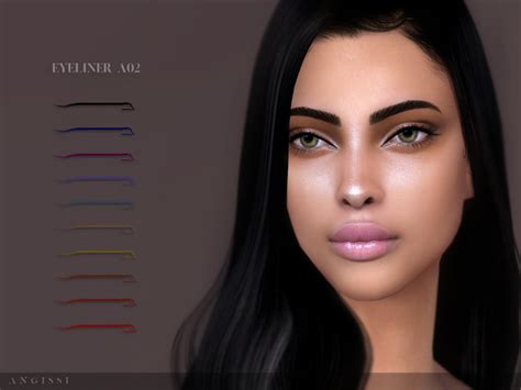 Eyeliner A02 By Angissi At Tsr Sims 4 Updates