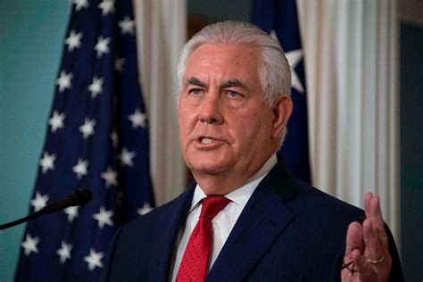 Rex Tillerson Trump’s Secretary Of State Reaffirms Support For President The New York Times