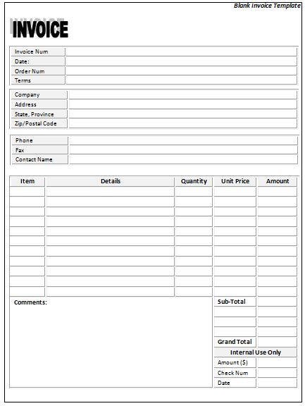 Microsoft Word Blank Invoice Template Why Is Microsoft