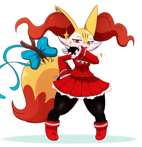 braixen kanzuki by ss2sonic on deviantart