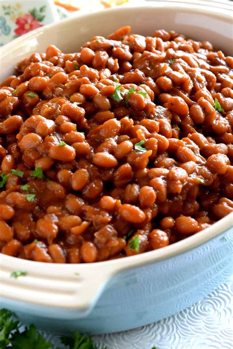 Stovetop Homemade Vegetarian Baked Beans Lord Byrons Kitchen