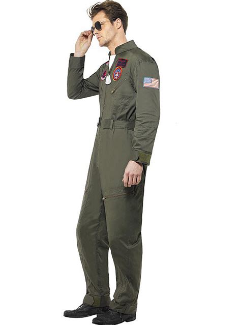 Deluxe Top Gun Aviator Costume For A Man The Coolest Funidelia