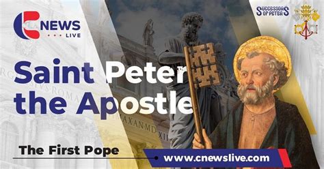 Saint Peter The First Pope Successors Of Peter Part 1
