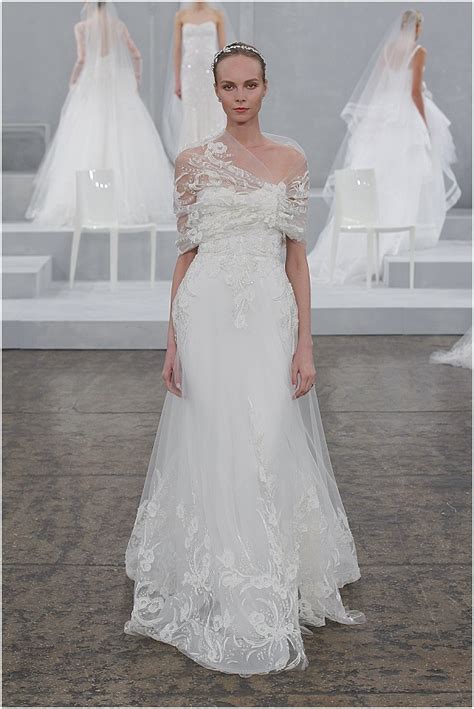Monique Lhuilliers Spring 2015 Dress French Wedding Style
