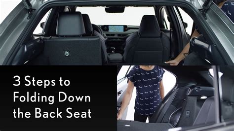 How To Fold Down The Back Seat In The 2019 Ux Lexus Youtube