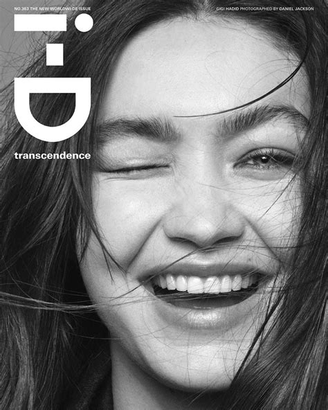 Gigi Hadid I D Black And White 2021 Cover Photoshoot