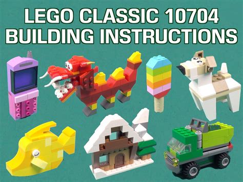 Amazonde Lego Classic 10704 Building Instructions Ov Ansehen