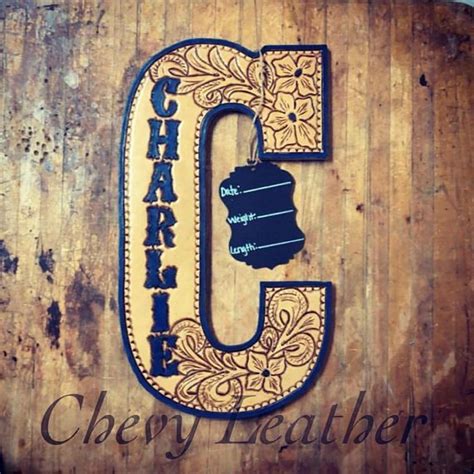✓ free for commercial use ✓ high quality images. 13 Tooled Nursery Letter | Leather stamps, Nursery letters, Leather carving