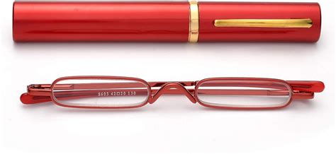 Buy Easy Carry Mini Compact Slim Reading Glasses—lightweight Portable Readers With W Pen Clip