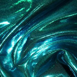 Satin Stretch Glass Foil Turquoise