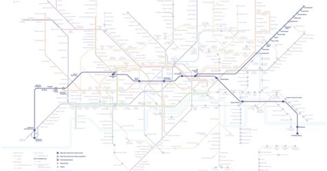 New Tube Map With Elizabeth Line On It Released By Tfl Metro News