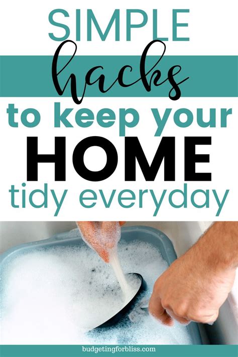 14 Daily Habits To Keep Your House Clean Budgeting For Bliss House