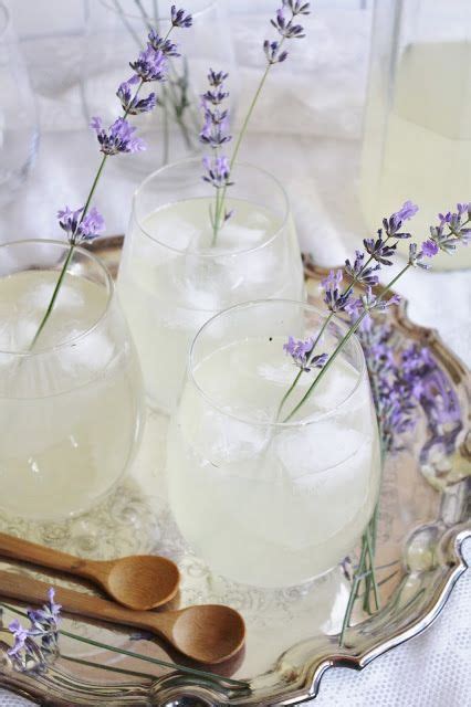 Raw Lavender Lemonade With Images Lavender Lemonade
