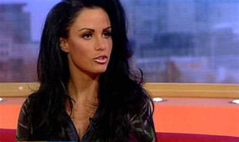 Katie Price On Gmtv Sofa I Dont Want Publicity Express Yourself