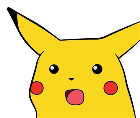 Pikachu Images Surprised Pikachu Face Text Art