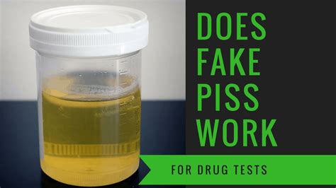 Synthetic Urine Does Fake Urine Work Coke Clear