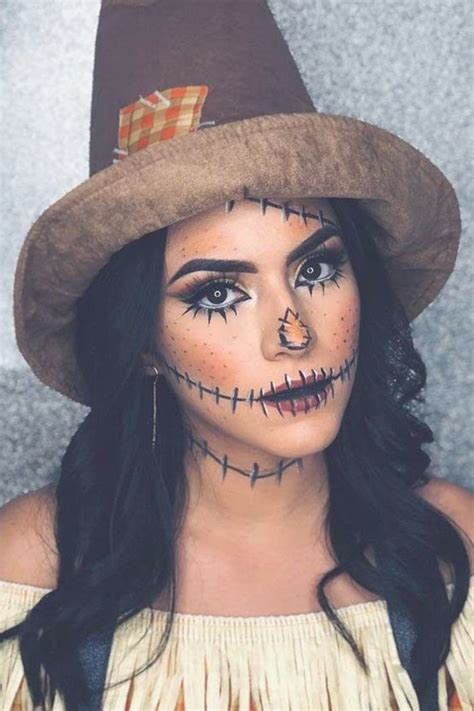 25 Scarecrow Makeup Ideas For Halloween Page 2 Of 2 Stayglam