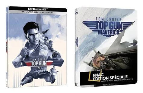 Top Gun And Top Gun Maverick Edition Collector Limitée Steelbook 4k Eur