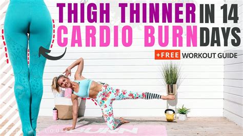 Thinner Thighs Burn Fat Home Workout No Equipment Youtube