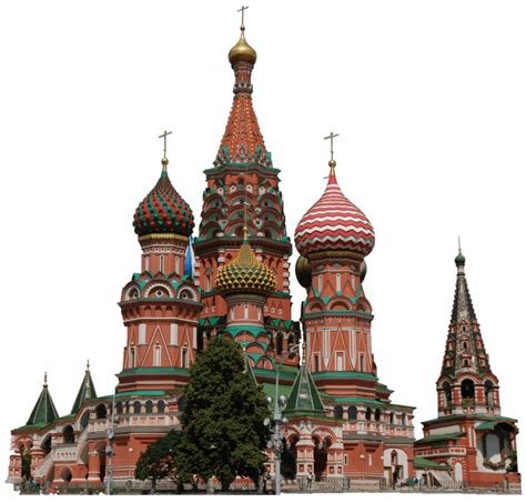 St Basil Cathedral Moscow Transparent Png Stickpng