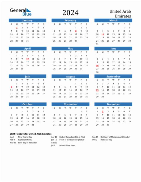 2024 National Holidays In Uae Calli Coretta
