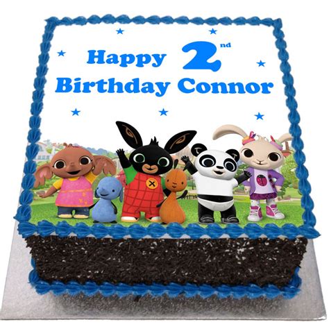 Bing Bunny Birthday Cake Flecks Cakes