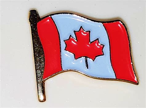 Millennial Canadian Flag Lapel Pin Etsy Canada