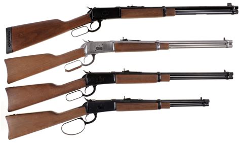Four Rossi Lever Action Long Guns A Rossi Puma Model 92 Rifle Rock