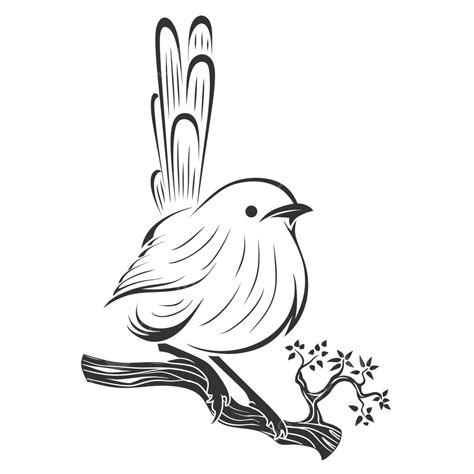 Gambar Vektor Desain Logo Burung Dan Daun Logo Burung Desain Logo Burung Logo Antik Burung