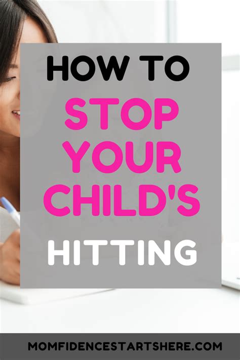 Is your toddler hitting and you don't know how to react ...
