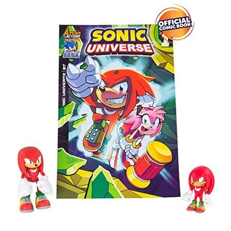 Tomy Sonic Collector Series 2 Figure Pack With Comic Classic Knuckles