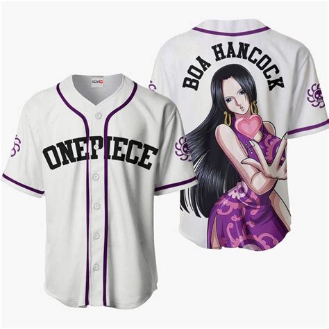 Boa Hancock Jersey Shirt One Piece Custom Anime Merch Clothes For Fans Gear Otaku In 2022