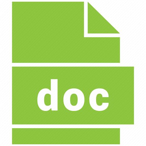 Doc Document File Format Microsoft Word Document Icon Download On