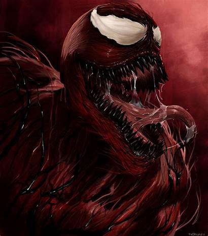 Carnage Marvel Comics Mouth Villains Venom Spider