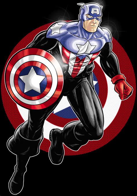 Bucky Barnes Captain America By Thuddleston On Deviantart