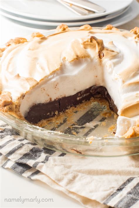 This oldfashioned chocolate meringue pie is a southern classic. Vegan Chocolate Meringue Pie