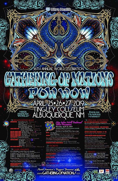 36th Gathering of Nations Pow Wow 2019 - Pow Wow Calendar