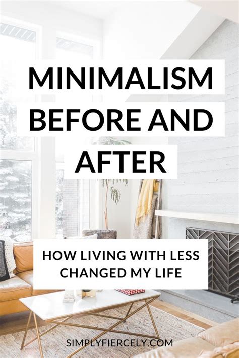 Has minimalism been appealing to you, but you're just not sure if you can get rid of enough to live as a minimalist? Minimalism Before And After: How It Changed My Life | Minimalist home, Minimalist living, Minimalism