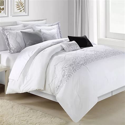 Chic Home Gracia 12 Piece Comforter Set In White Bed Bath And Beyond