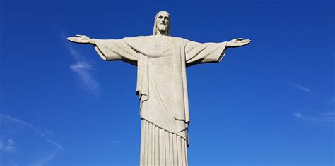 Estatua Del Cristo Redentor De Río De Janeiro En Brasil Viajeros Ocultos