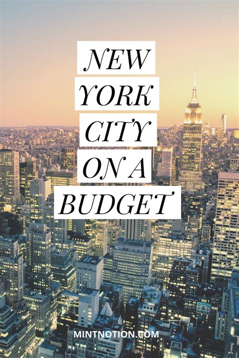 10 Ways To Visit New York City On A Budget Use These Helpful Tips To