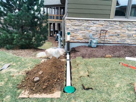The underground drains should be checked every time you have the gutters cleaned. UnderGround Downspout Diverter - Extension Keeps Roof ...