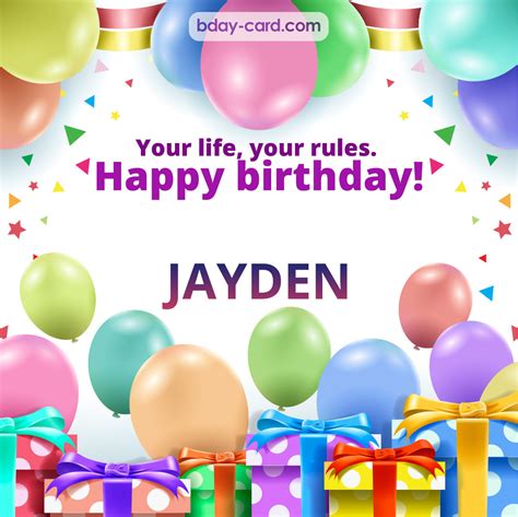 Birthday Images For Jayden Free Happy Bday Pictures And Photos Bday Card Com