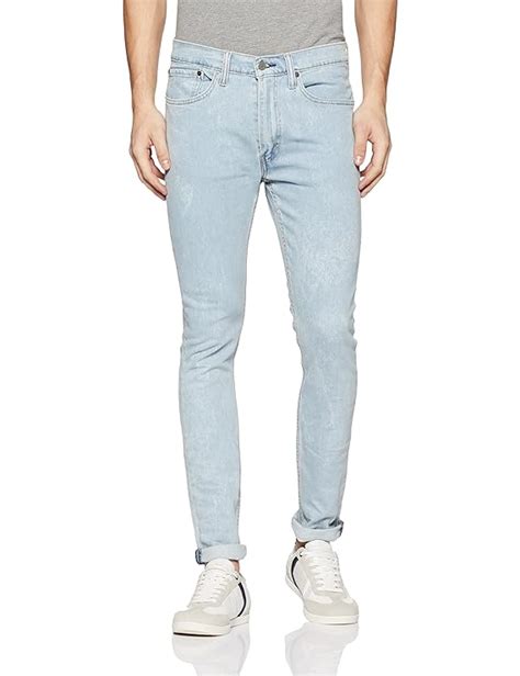 buy levi s men s 519 extreme skinny fit jeans 28908 0040 blue 34 at