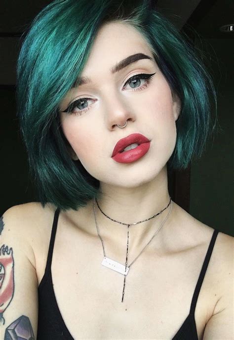 35 edgy hair color ideas to try right now edgy hair color edgy hair green hair