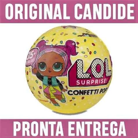 Boneca Lol Confetti Pop 9 Surpresas Cód 8906 Candide Parcelamento Sem Juros