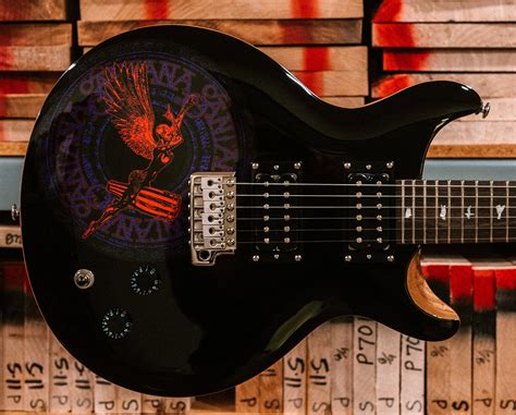 The New Se Santana Abraxas Limited Edition Prs Guitars