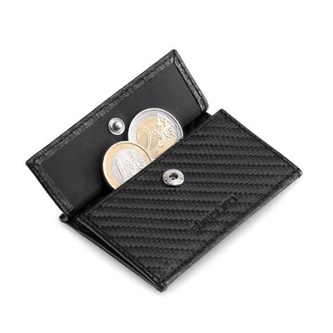 Slimpuro Geldbörse Coin Pocket Mit Rfid Schutzkarte Für Znap Slim