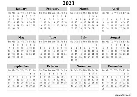 2023 2024 2025 2026 Free Printable Calendars And Planners Pdf